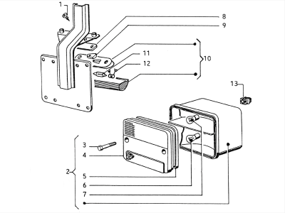 Tail lamp - Livrnvr plate lighting light